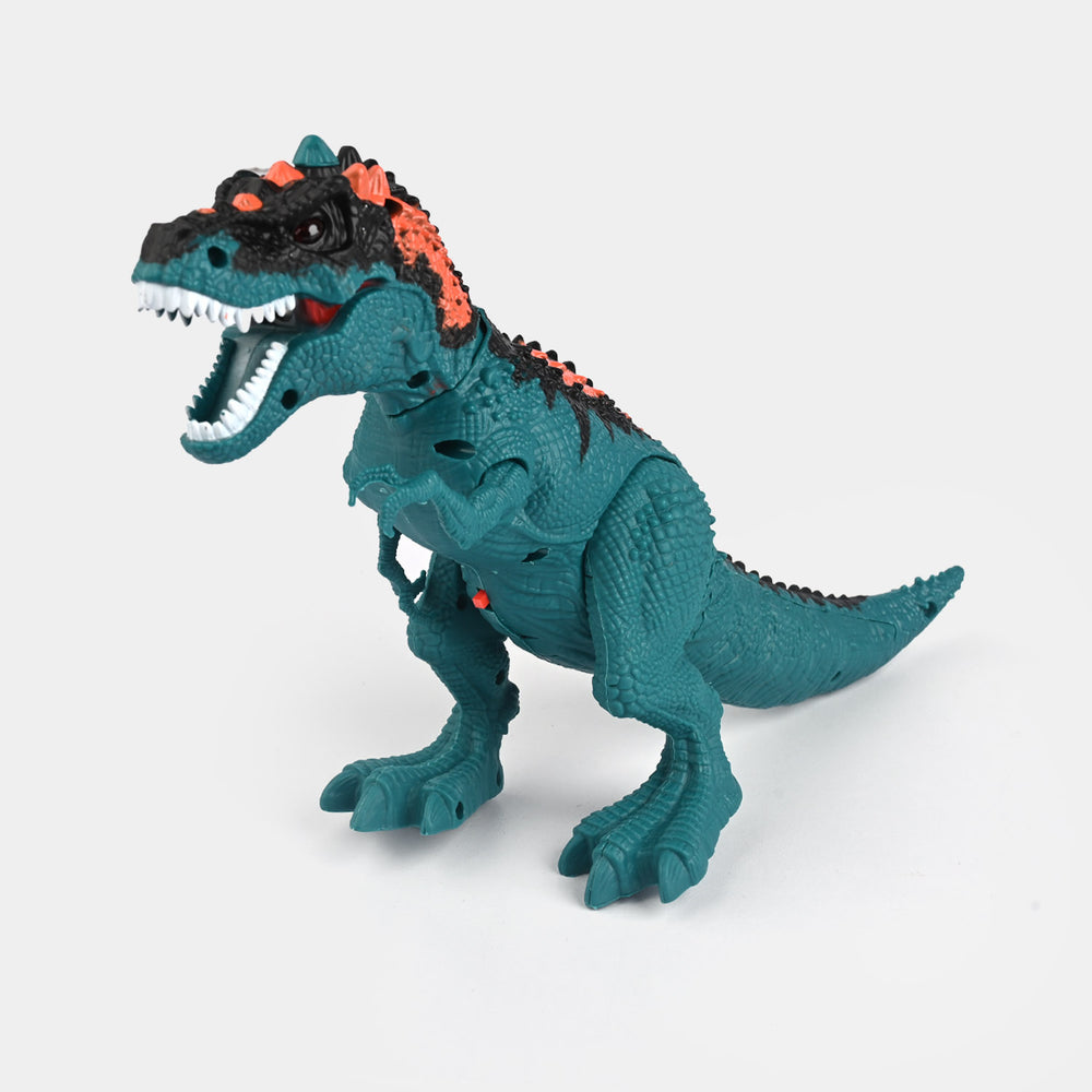 Remote Control Dinosaur Toy with Walking, Spray