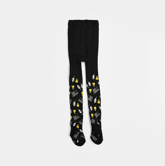 Girls Cotton Tights W/Socks