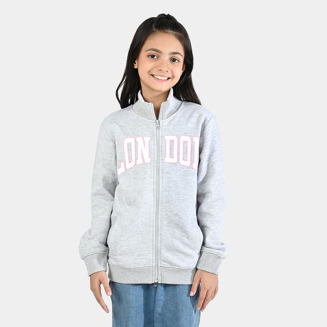 Girls Fleece Jacket LONDON