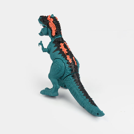 Remote Control Dinosaur Toy with Walking, Spray