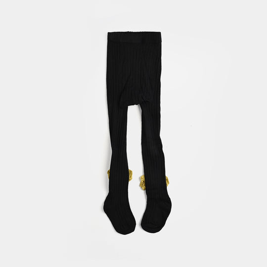 Girls Cotton Tights W/Socks