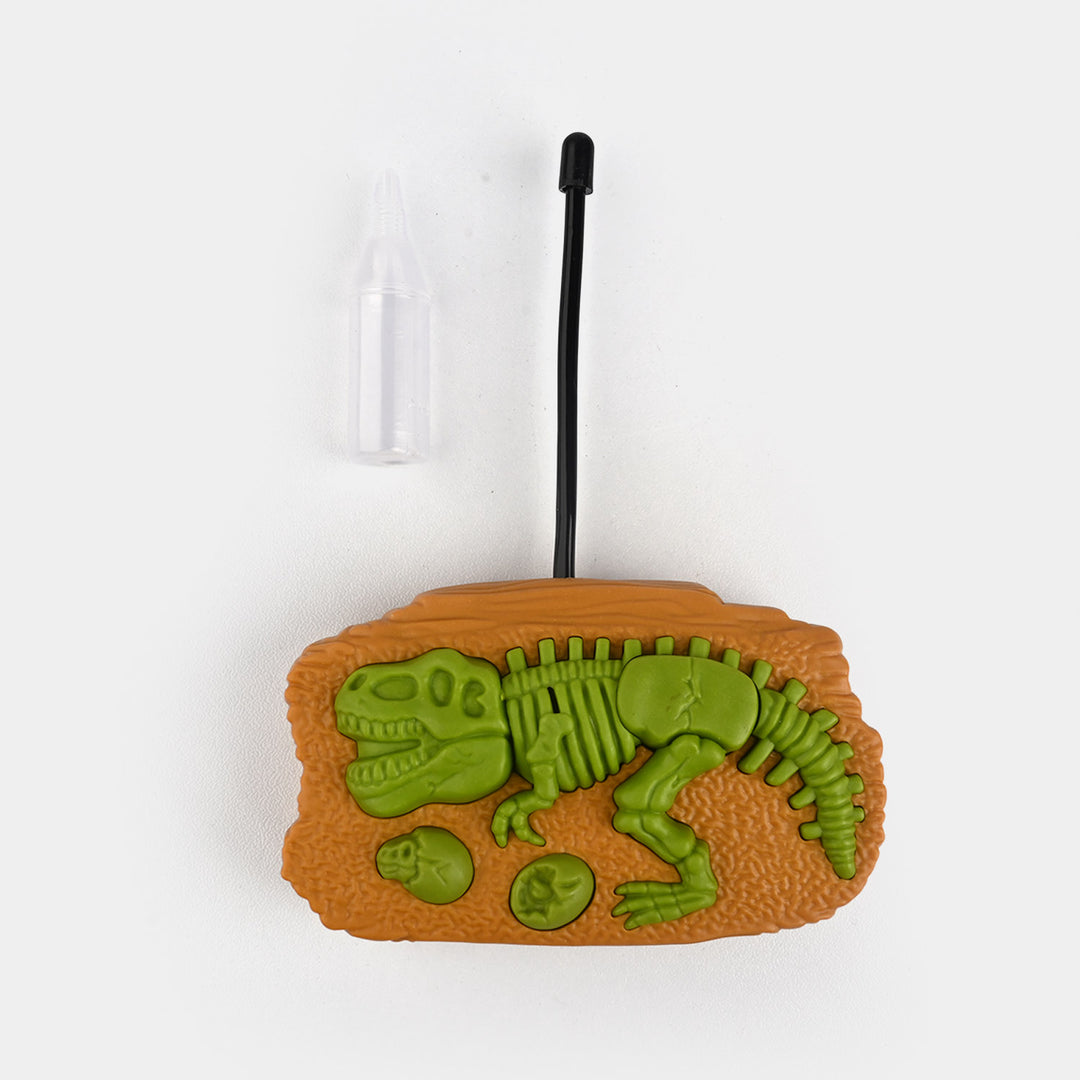 Remote Control Dinosaur Toy with Walking, Spray