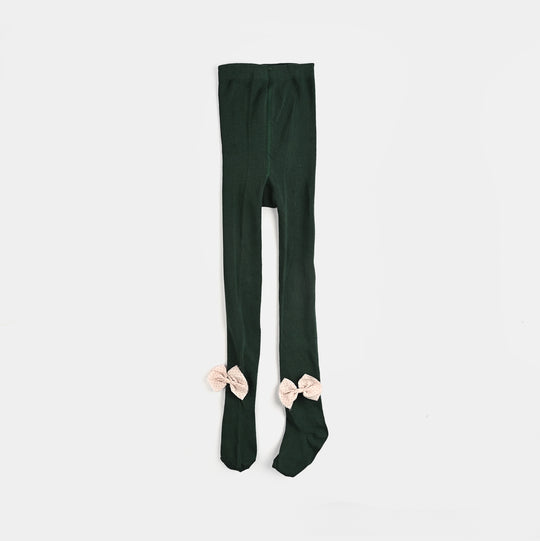 Girls Cotton Tights W/Socks