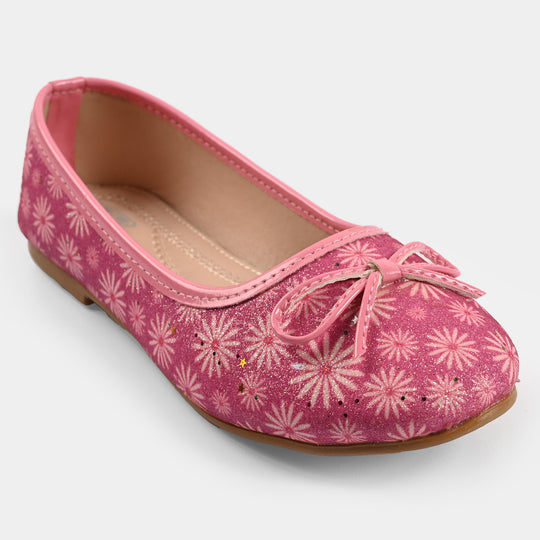 Girls Pumps 80-24-Pink