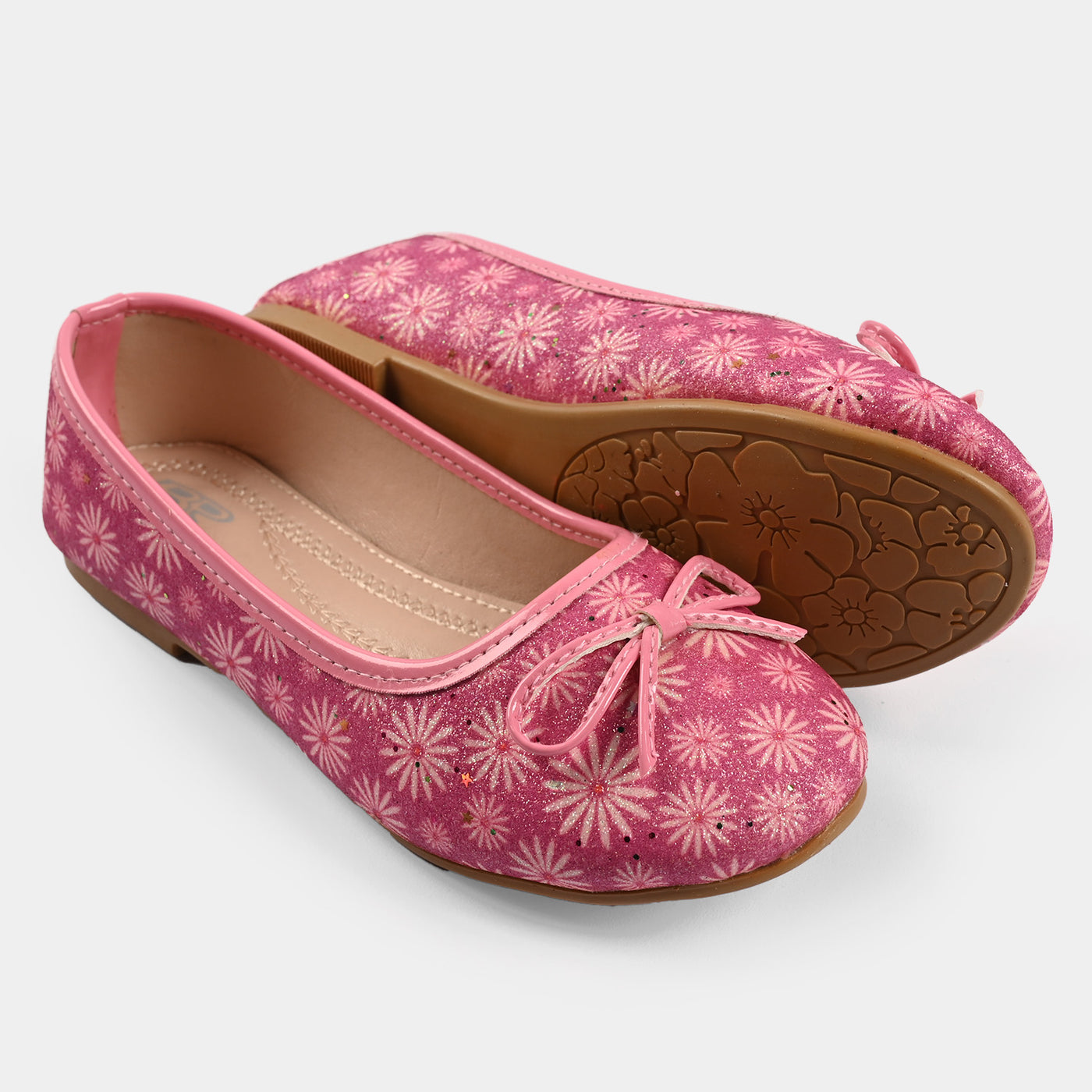 Girls Pumps 80-24-Pink