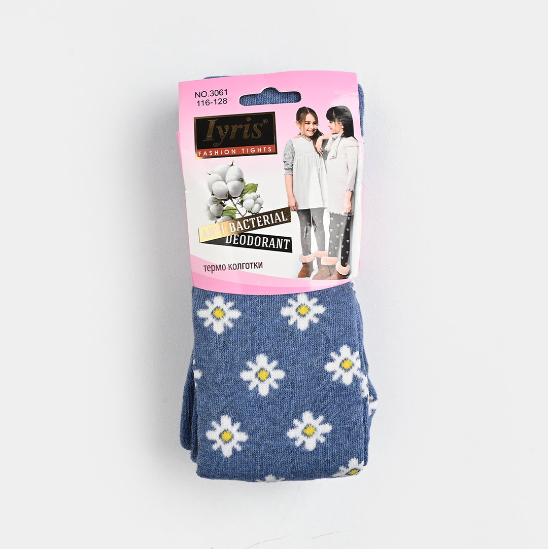 Girls Cotton Tights W/Socks