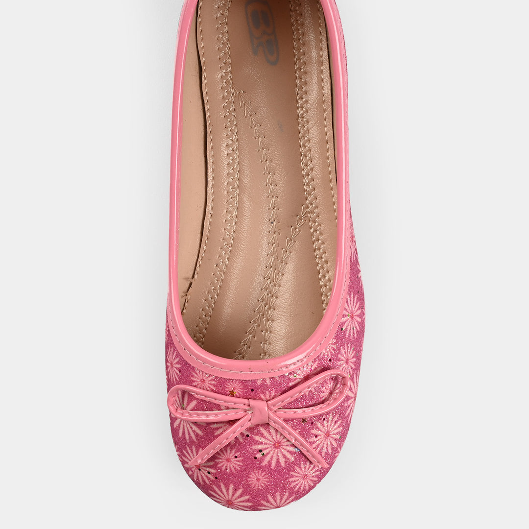 Girls Pumps 80-24-Pink