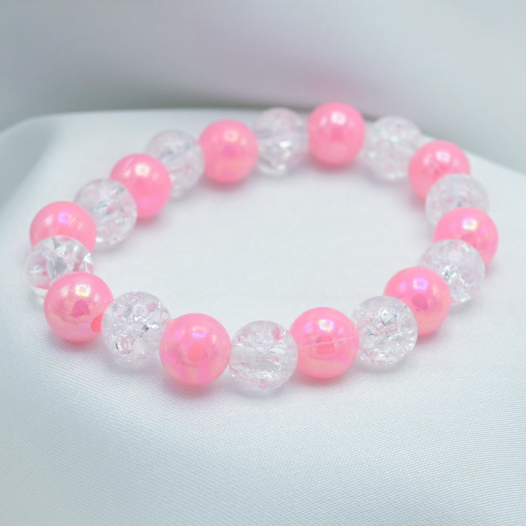 Elegant Beaded Necklace & Bracelet For Girls