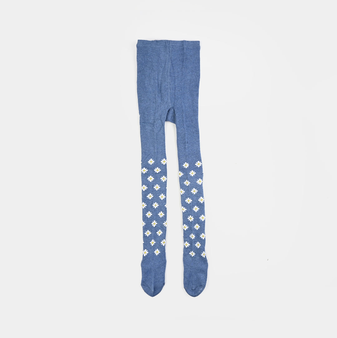Girls Cotton Tights W/Socks
