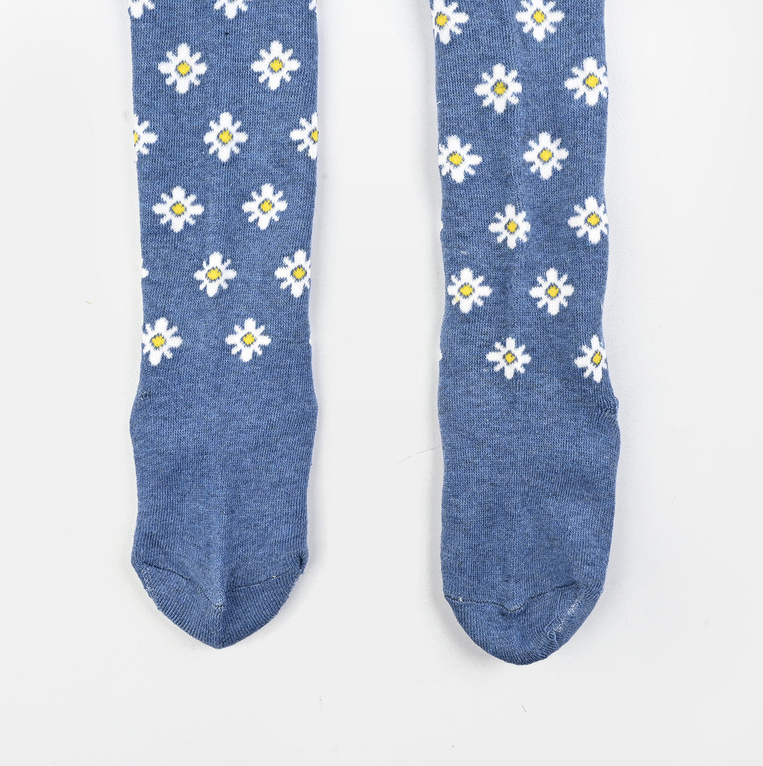Girls Cotton Tights W/Socks