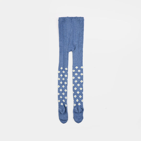 Girls Cotton Tights W/Socks