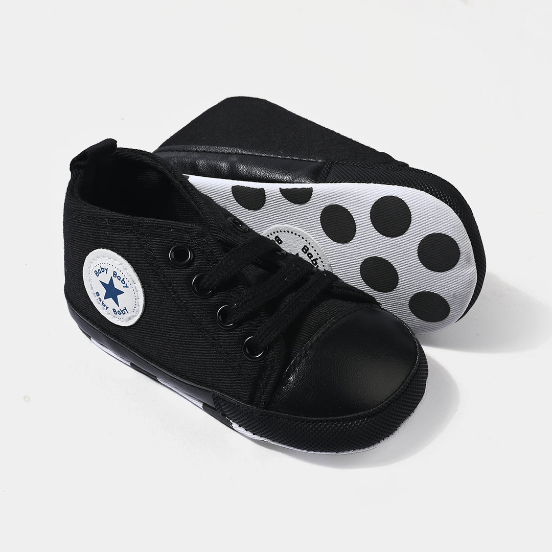 Boys Shoes  475-BLACK