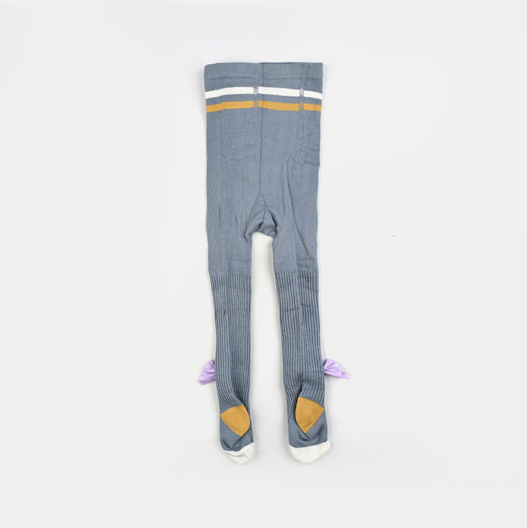Girls Cotton Tights W/Socks