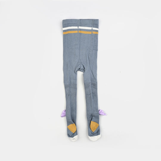 Girls Cotton Tights W/Socks