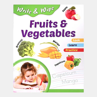 Write & Wipe Fruits & Vegetable