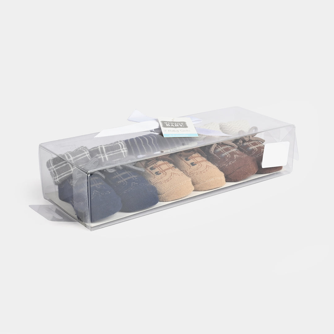 BABY SOCKS PACK OF 3 | 0-9M