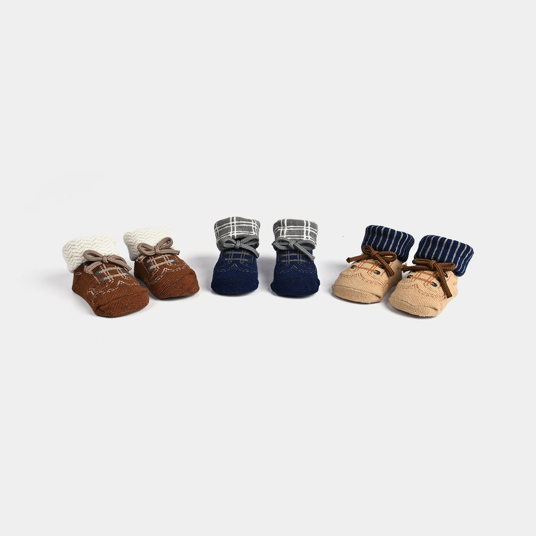 BABY SOCKS PACK OF 3 | 0-9M