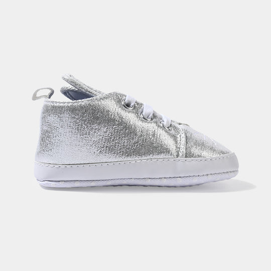 Girls Shoes B348-SILVER