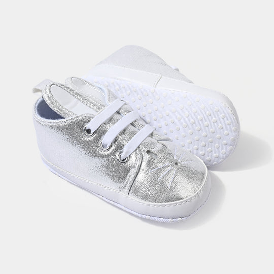 Girls Shoes B348-SILVER