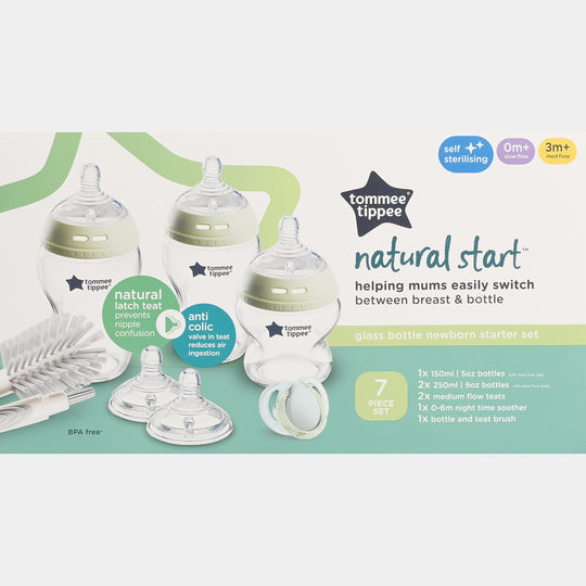 Natural Start Glass Newborn Starter Set