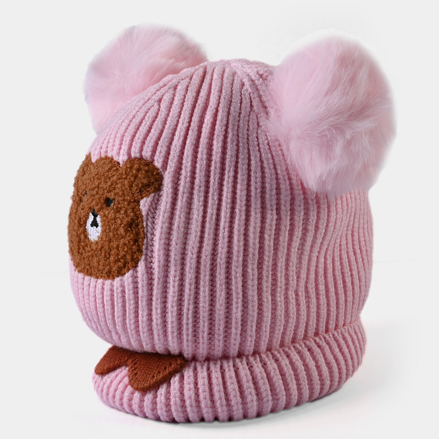 Woolen Winter Cap/Hat (Pink)