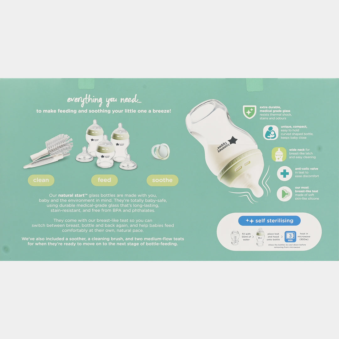 Natural Start Glass Newborn Starter Set