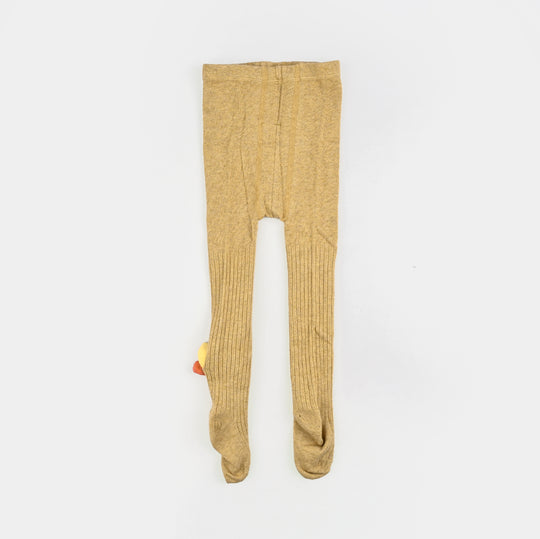 Girls Cotton Tights W/Socks