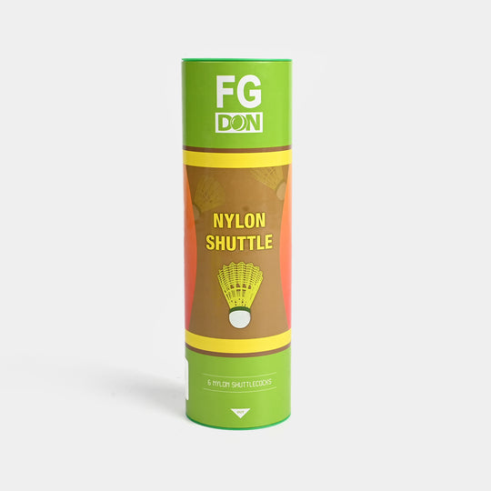 Pack Of 6 Plastic Shuttlecock FG Don
