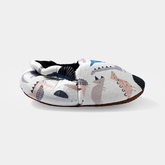 Boys Shoes D140-White