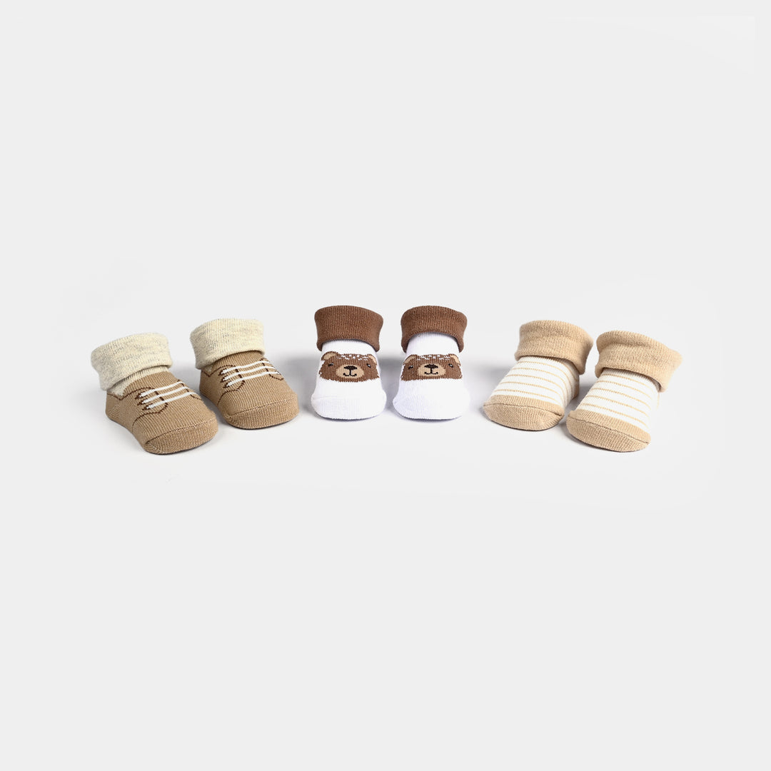 BABY SOCKS PACK OF 3 | 0-9M