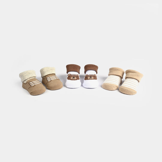 BABY SOCKS PACK OF 3 | 0-9M