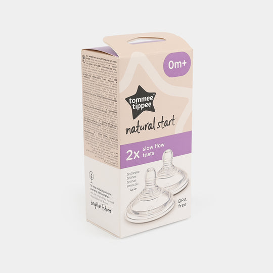 Natural Start Slow Flow Teats (2-Pack)