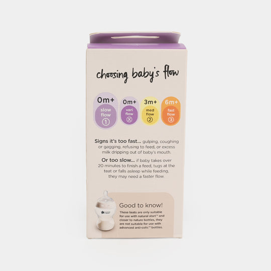 Natural Start Slow Flow Teats (2-Pack)