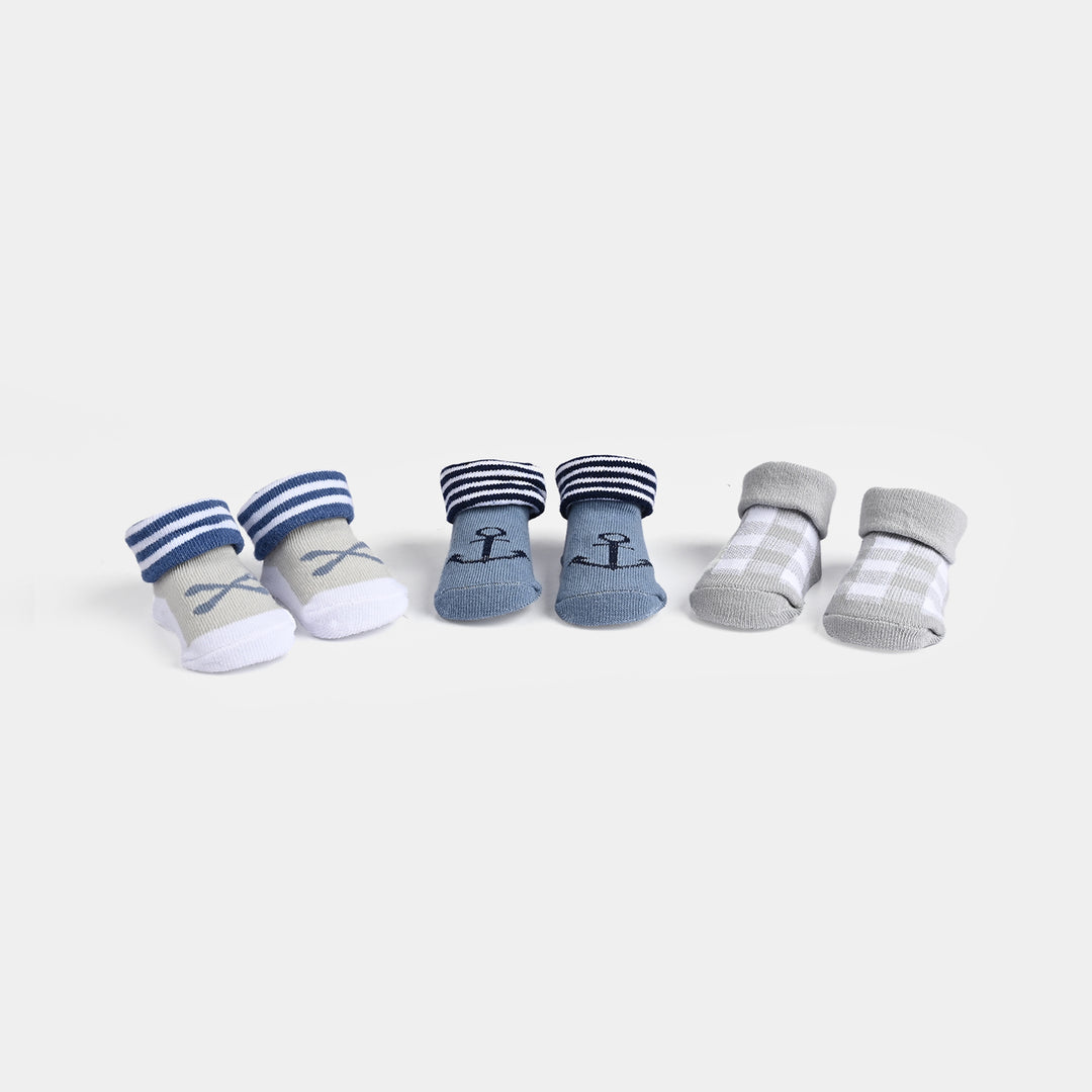 BABY SOCKS PACK OF 3 | 0-9M