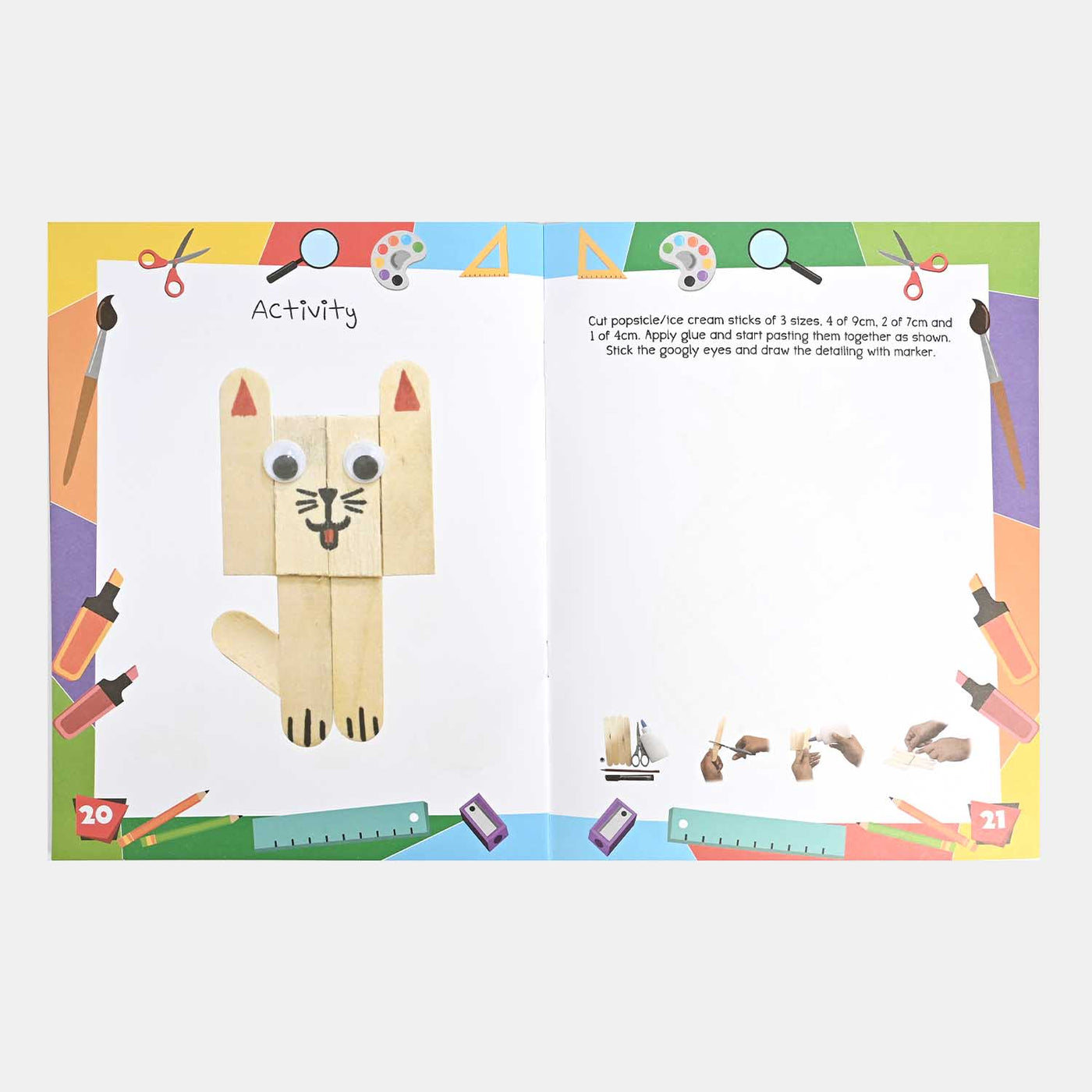 Art & Craft Activity Book 2 for Kids