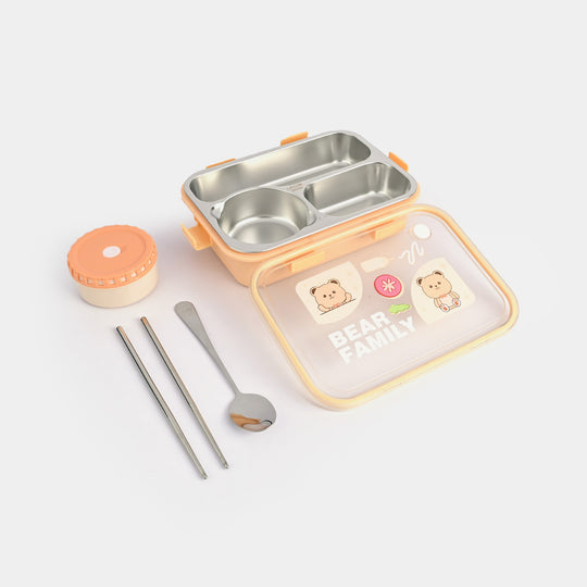Durable & Leak-Proof Stainless Steel Lunch Box