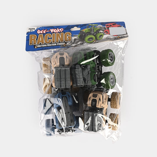 Friction Powered Mini Vehicles/Cars (4Pcs)