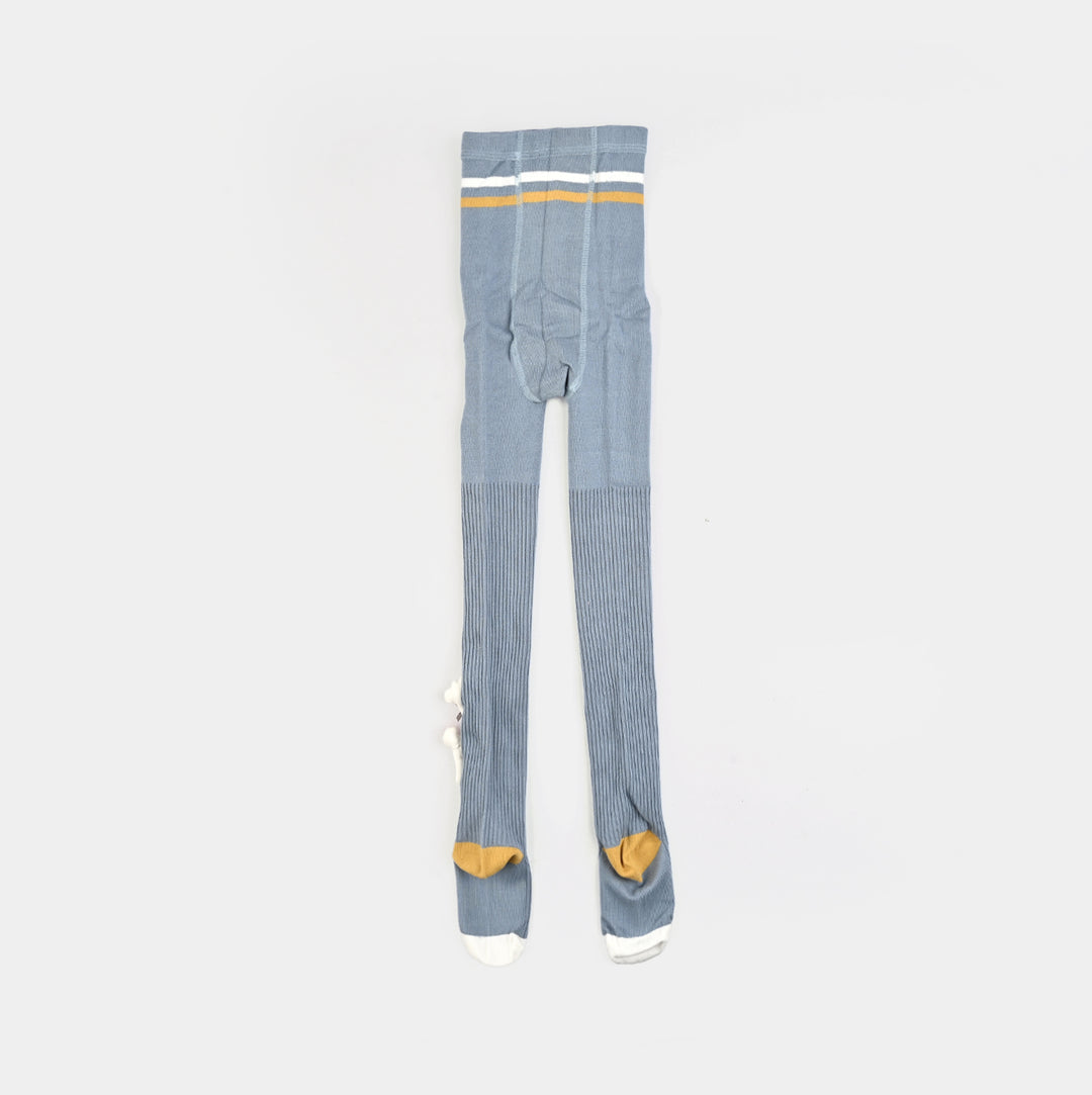 Girls Cotton Tights W/Socks