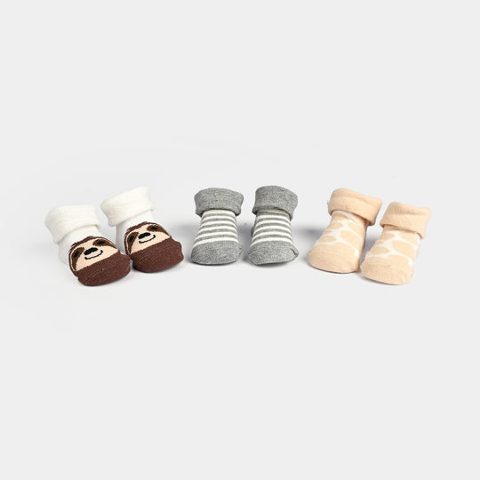 BABY SOCKS PACK OF 3 | 0-9M