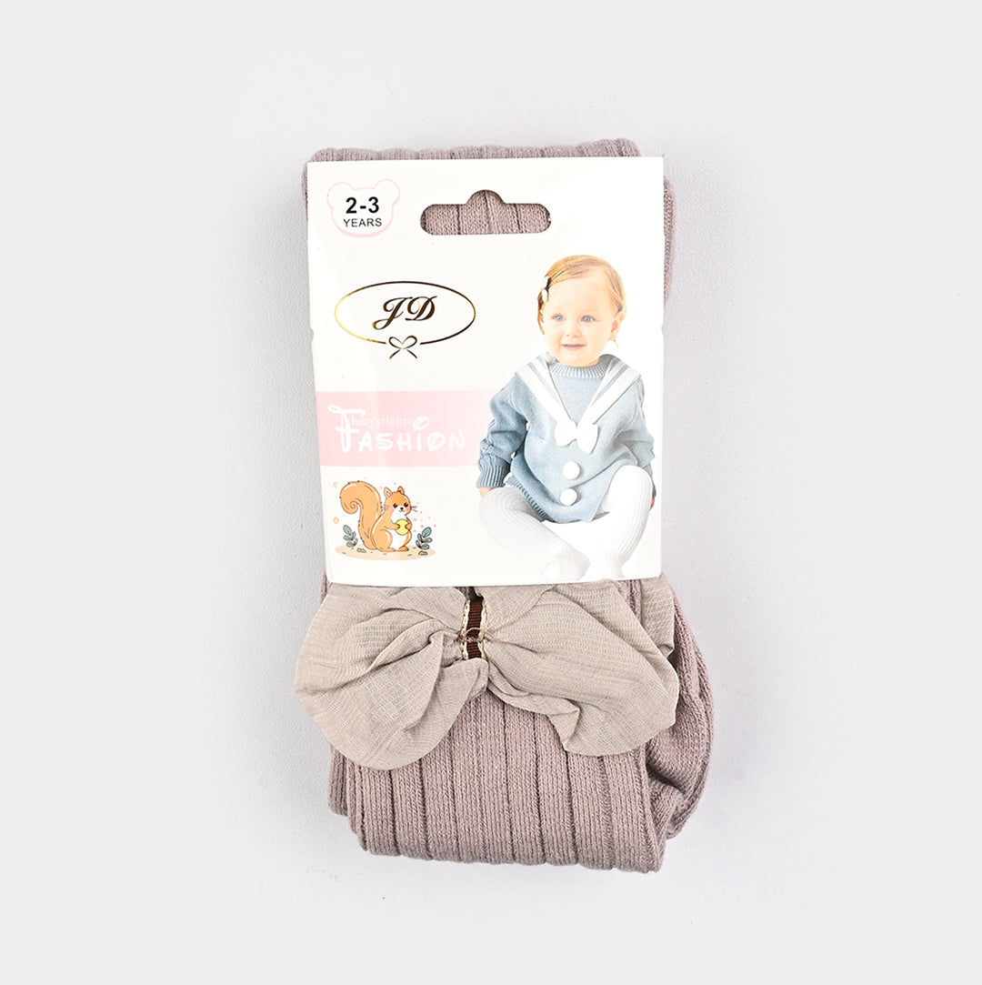 Girls Cotton Tights W/Socks