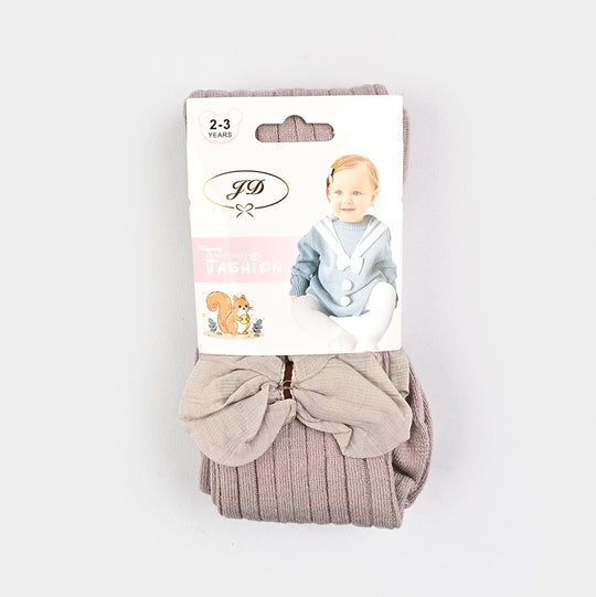 Girls Cotton Tights W/Socks