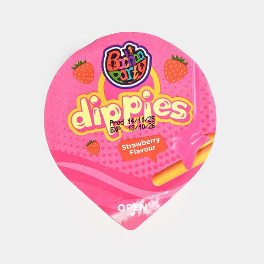 Dippies Biscuits with Dipsticks Strawberry
