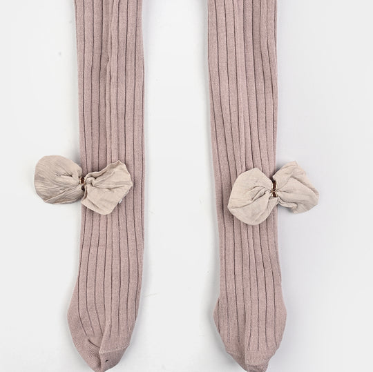 Girls Cotton Tights W/Socks