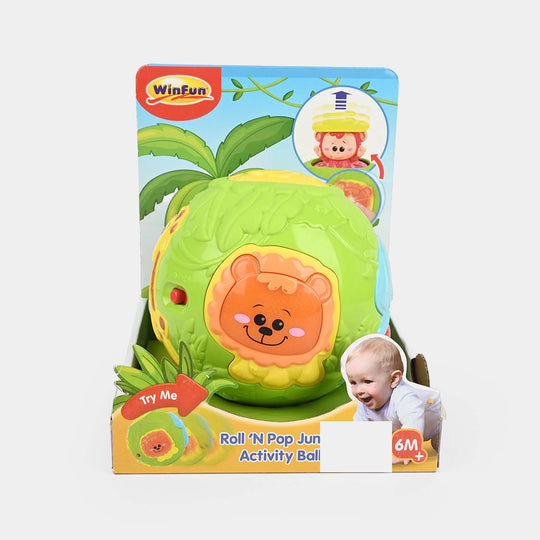 Roll N Pop Jungle Activity Ball