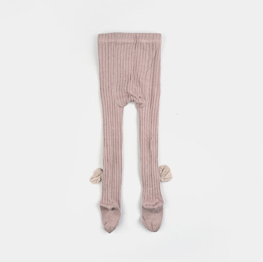 Girls Cotton Tights W/Socks