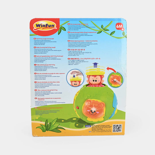 Roll N Pop Jungle Activity Ball
