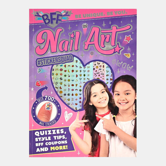 Bff Nail Art Sticker Activity Book