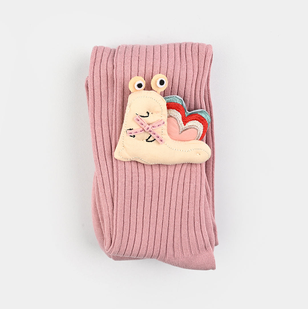 Girls Cotton Tights W/Socks