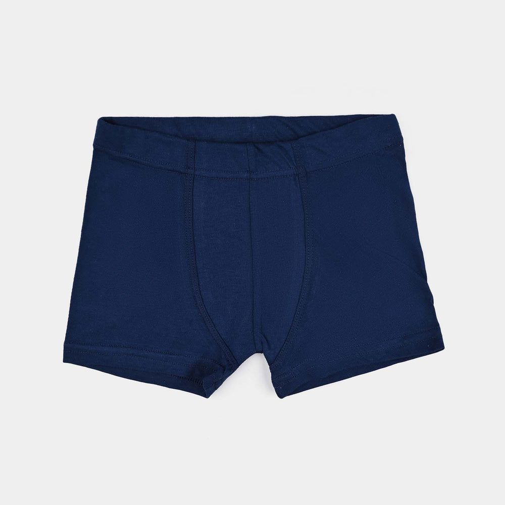 Pack OF  2 Boys Cotton Jersey Basic Boxer-Grey/Navy