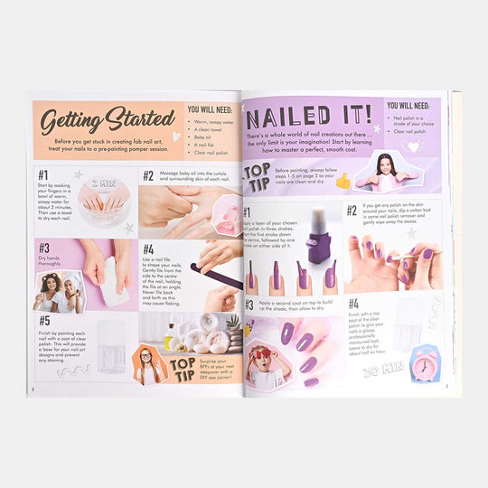 Bff Nail Art Sticker Activity Book